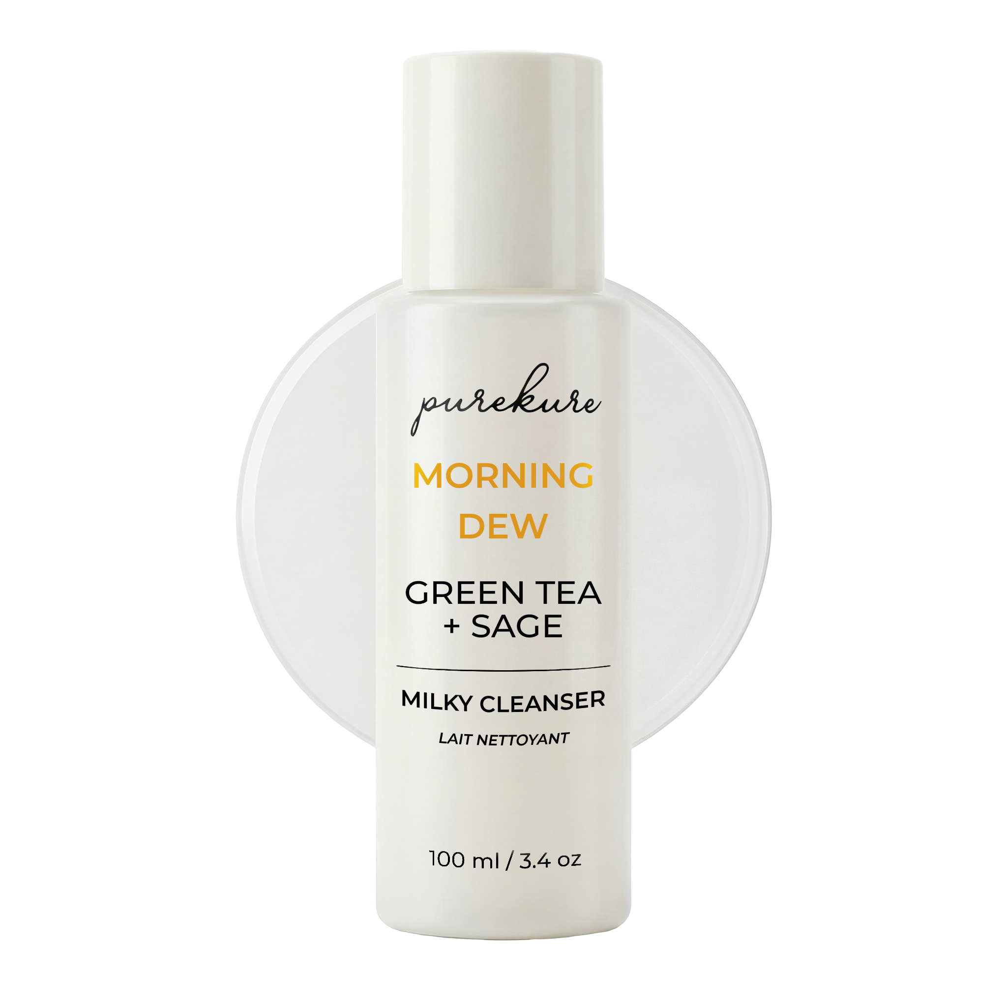 Green Tea + Sage Milky Cleanser (100ml)