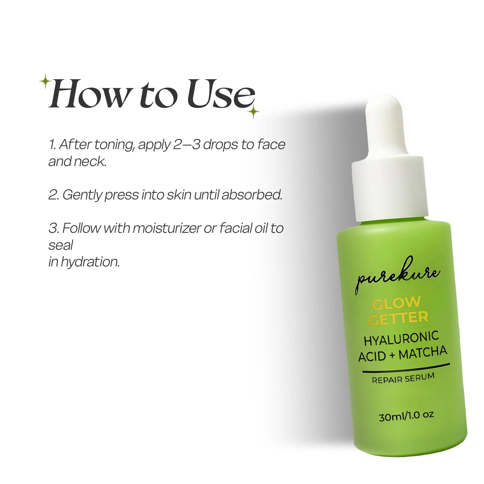 Matcha + Vitamin C Serum (30ml)