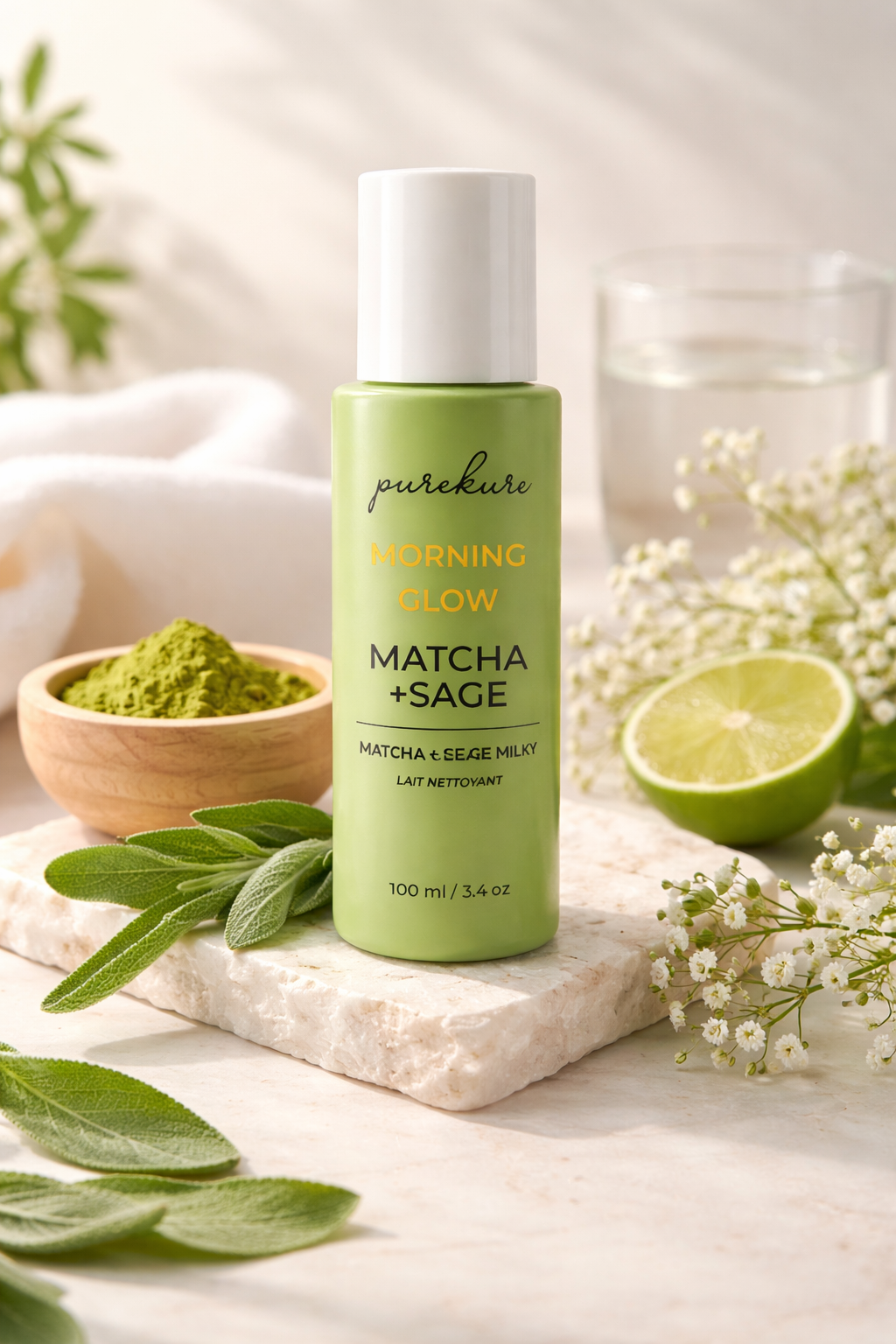 Matcha + Hyaluronic Detox Cleanser (100ml)