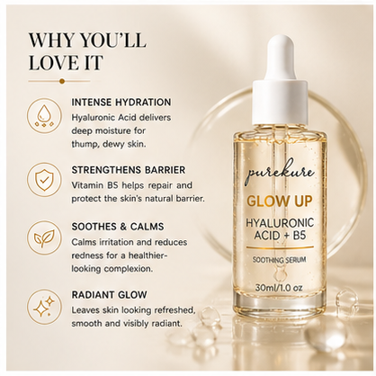 Hyaluronic Acid + Vitamin B5 Serum (30ml)