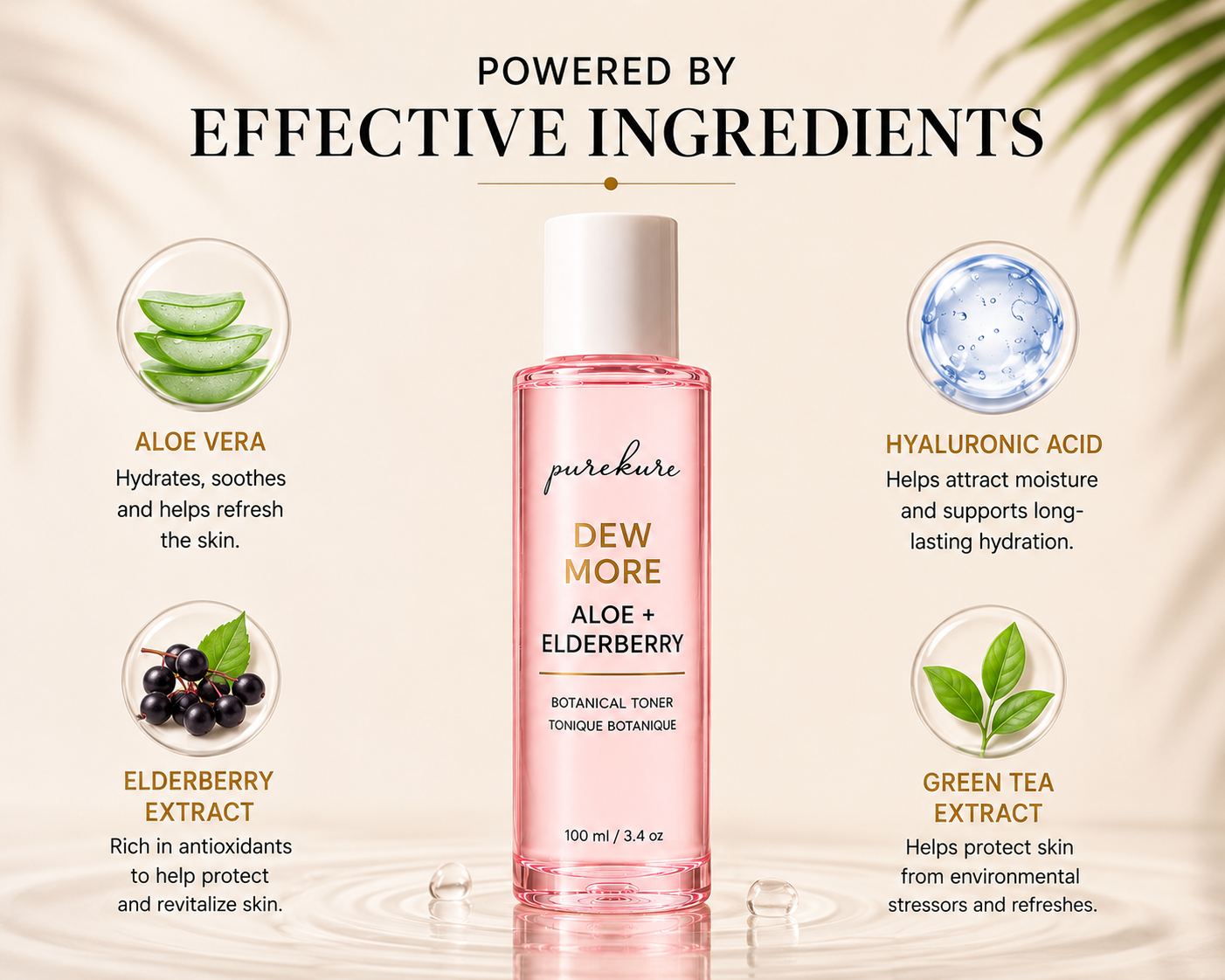 Elderberry + Aloe Toner (100ml)