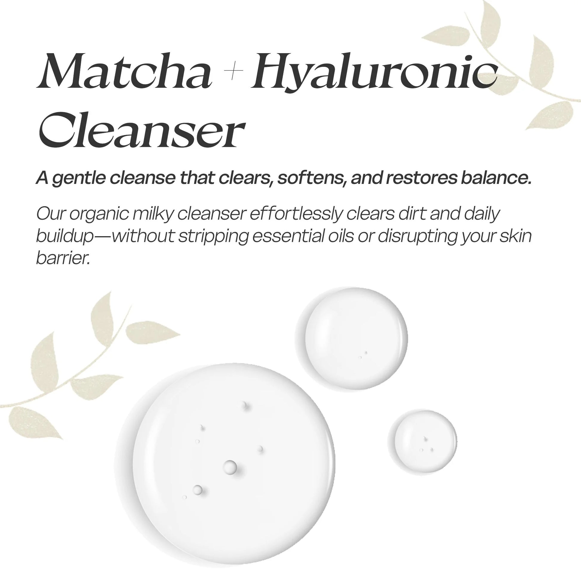 Matcha + Hyaluronic Detox Cleanser (100ml)